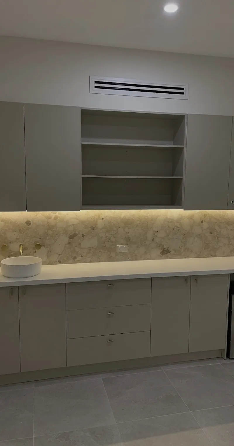 Split system installation by Bellair for Michelle Bell